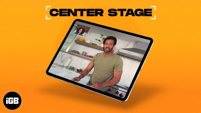 What is Center Stage on iPad and how to use it?