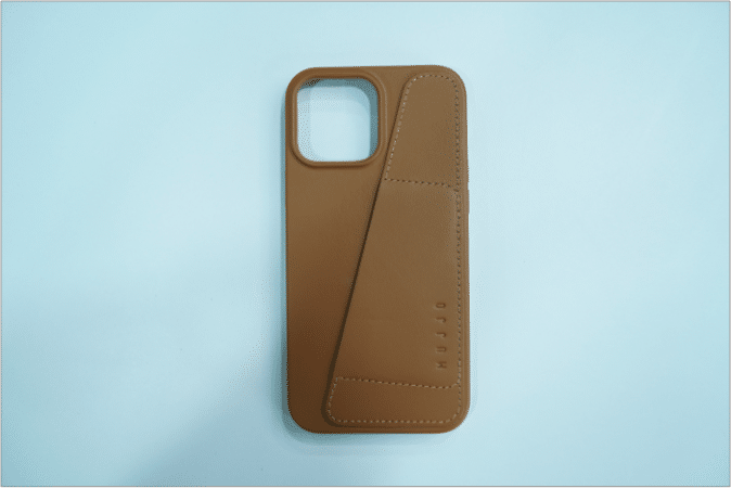 mujjo iphone 13 wallet case exterior