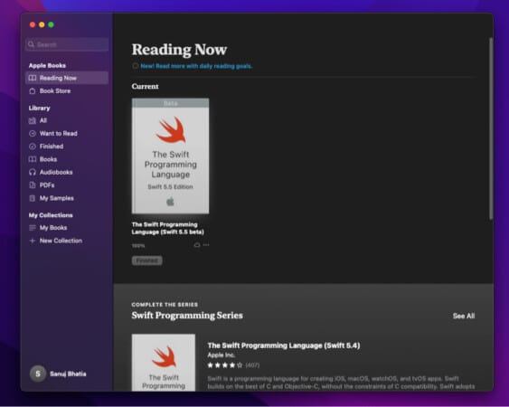 Apple books improvements in macos monterey 563x450 1 Apple Books improvements in macOS Monterey