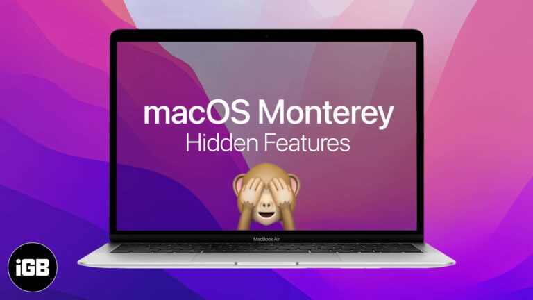16 Best macOS 12 Monterey hidden features to try on your Mac