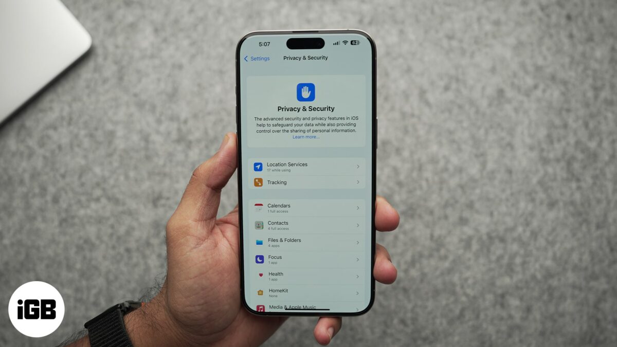 How to stop apps from tracking you on iphone