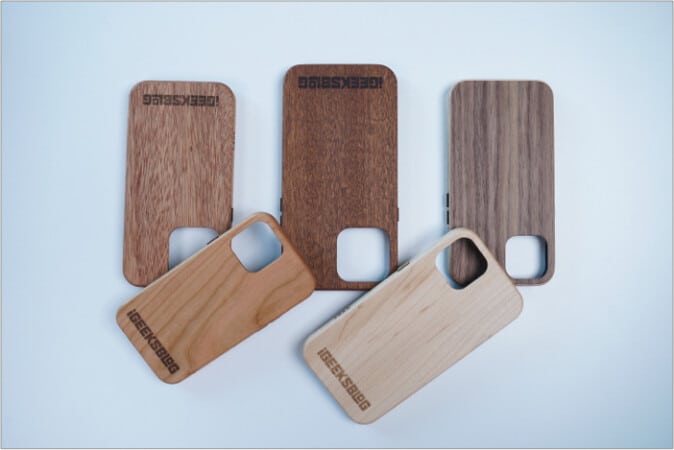 KERF wooden iPhone 13 cases