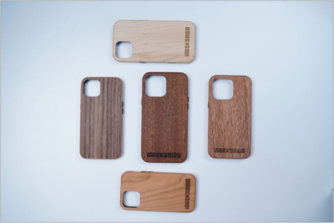 KERF wooden iPhone 13 series cases