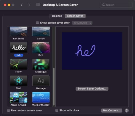 M1 imac hello screensaver in macos monterey 522x450 1 M1 iMac Hello screensaver in macOS Monterey