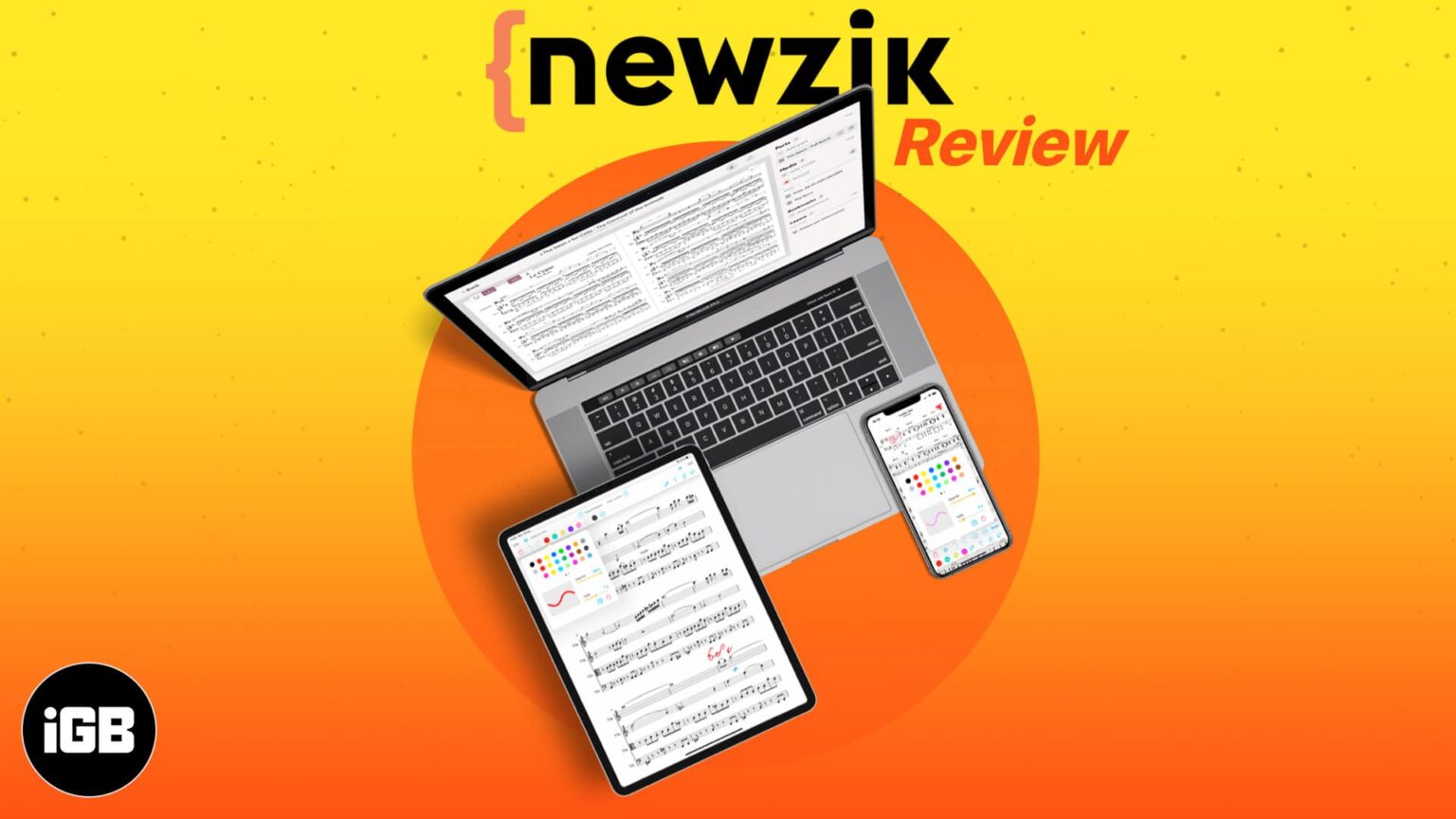Newzik iOS app review A powerpacked sheet music reader  iGeeksBlog