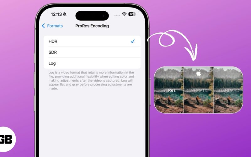 ProRes on iPhone