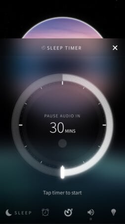 Portal iOS app review Immerse yourself in soundscapes Sleep mode in Portal app for iPhone and iPad