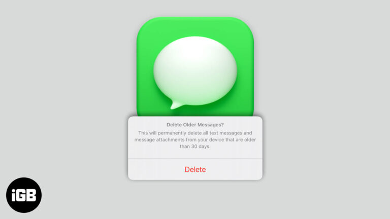 How to auto delete old messages on iphone and ipad