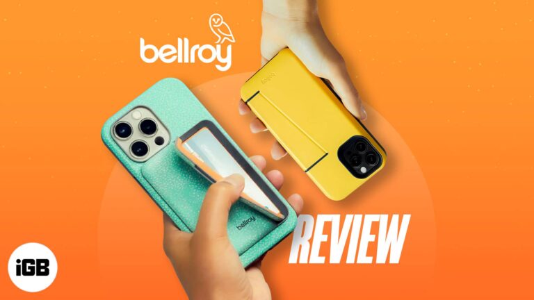 Bellroy leather cases for iPhone 13: Protective and premium