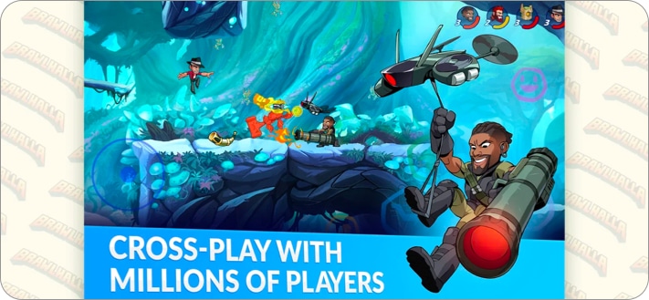 Brawlhalla fighting game for iPhone and iPad
