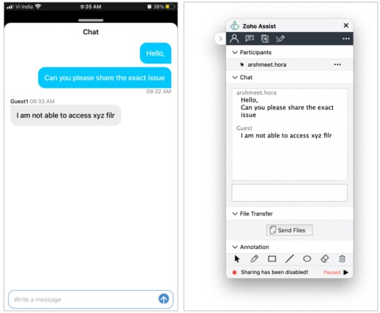 ME Remote Access Plus iOS app  Resolve remote work crises - 78