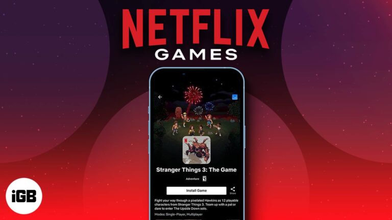 How to play Netflix games on iPhone and iPad