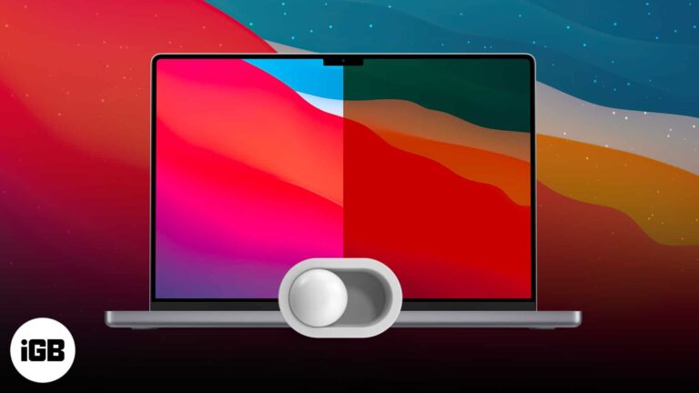 How to enable night shift mode on mac