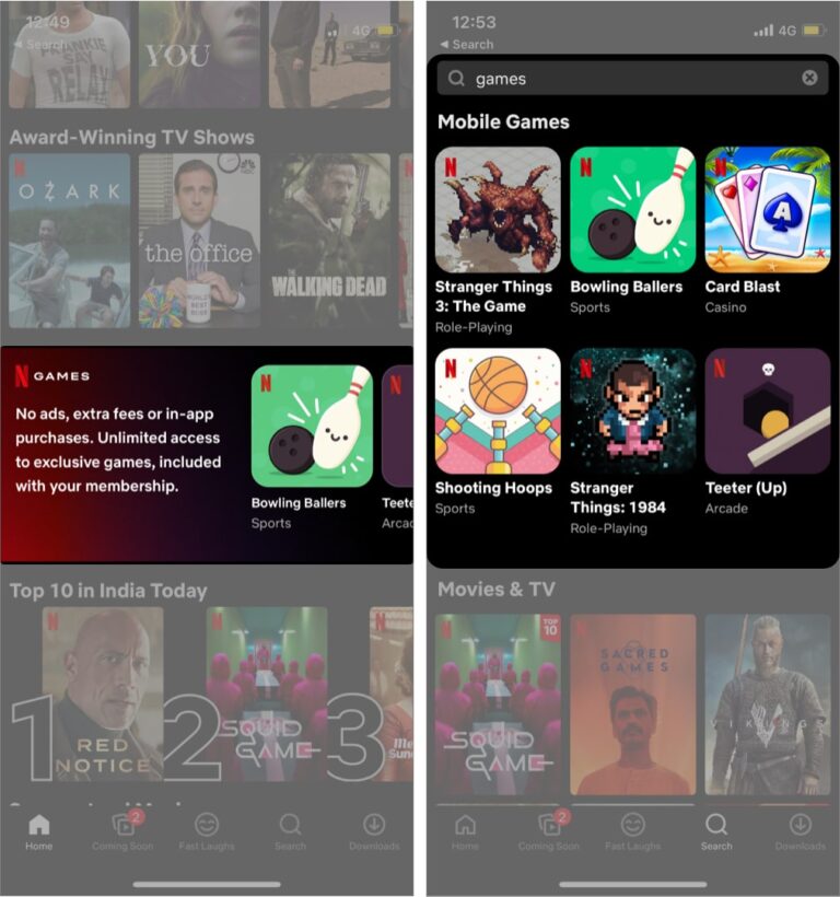How to play Netflix games on iPhone and iPad iGeeksBlog