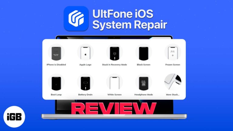 How to fix iOS stuck issue without data loss using UltFone