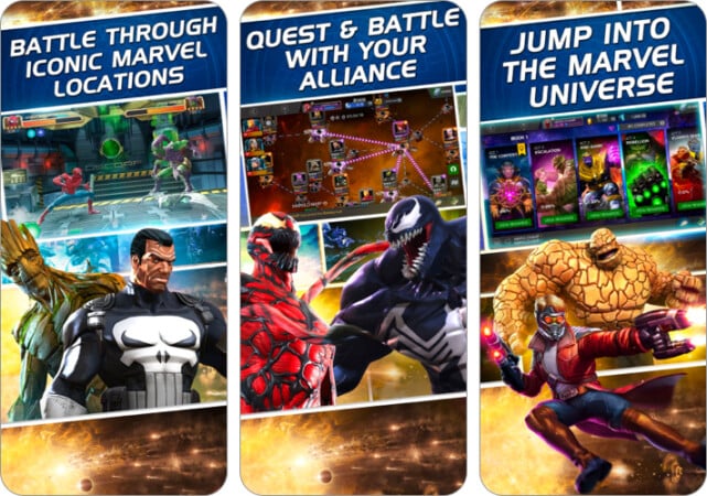 Marvel Contest of Champions fighting game for iPhone and iPad