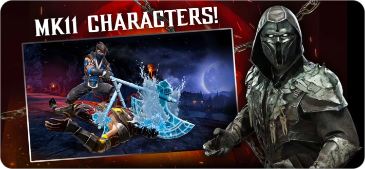 Mortal Kombat fighting game for iPhone
