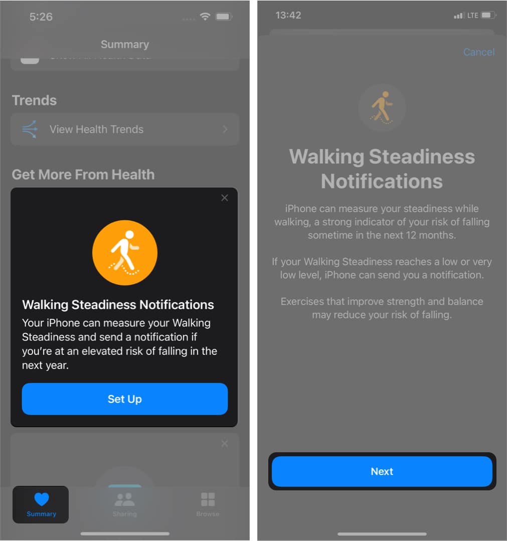 How to set up and use Walking Steadiness on iPhone - 26