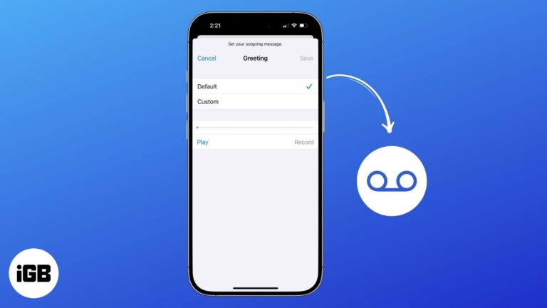 Set up voicemail on your iPhone.