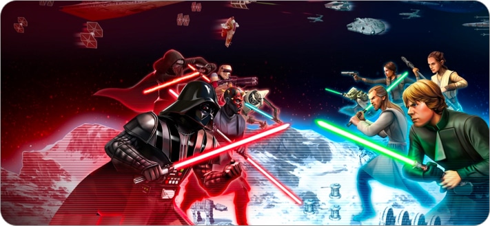 Star Wars fighting game for iPhone and iPad