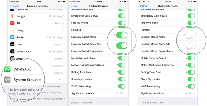 Turn Off iPhone Analytics and System Services to Stop Sharing Data With Apple