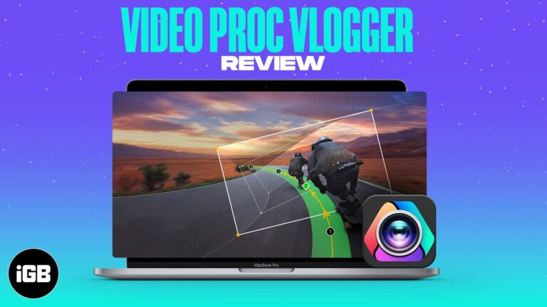 Videoproc vlogger video editing mac app review