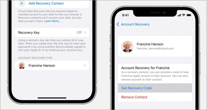 How to recover your Apple account using recovery contacts