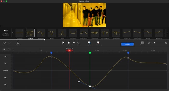 Speed manipulation in videoproc vlogger video editing software Speed manipulation in VideoProc Vlogger video editing software