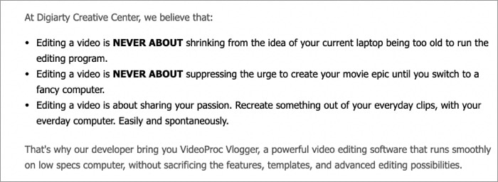 Videoproc vlogger video editing software for mac motto VideoProc Vlogger video editing software for Mac motto
