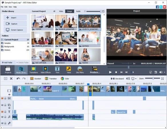 AVS Video Editor YouTube video editor software