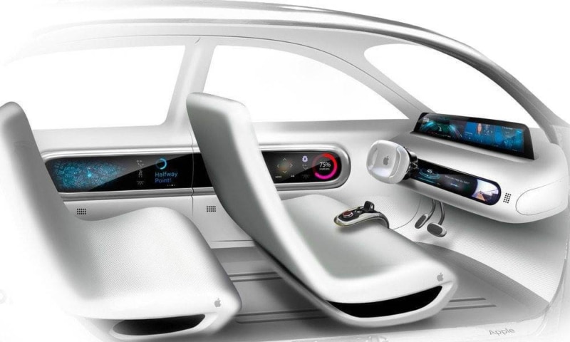 Apple Self Driving Autonomous Car Concept