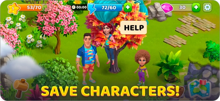 Bermuda Adventures game for iPhone and iPad