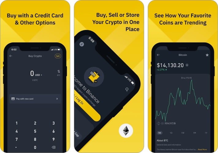 Binance-Best-cryptocurrency-apps-for-iPhone-screenshot