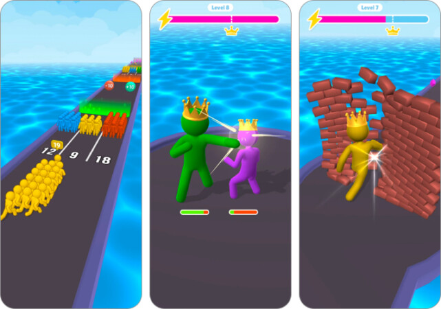 Giant Rush free adventure game on iPhone