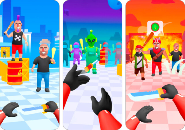 Hit Master 3D  Knife Assassin adventure game on iPhone