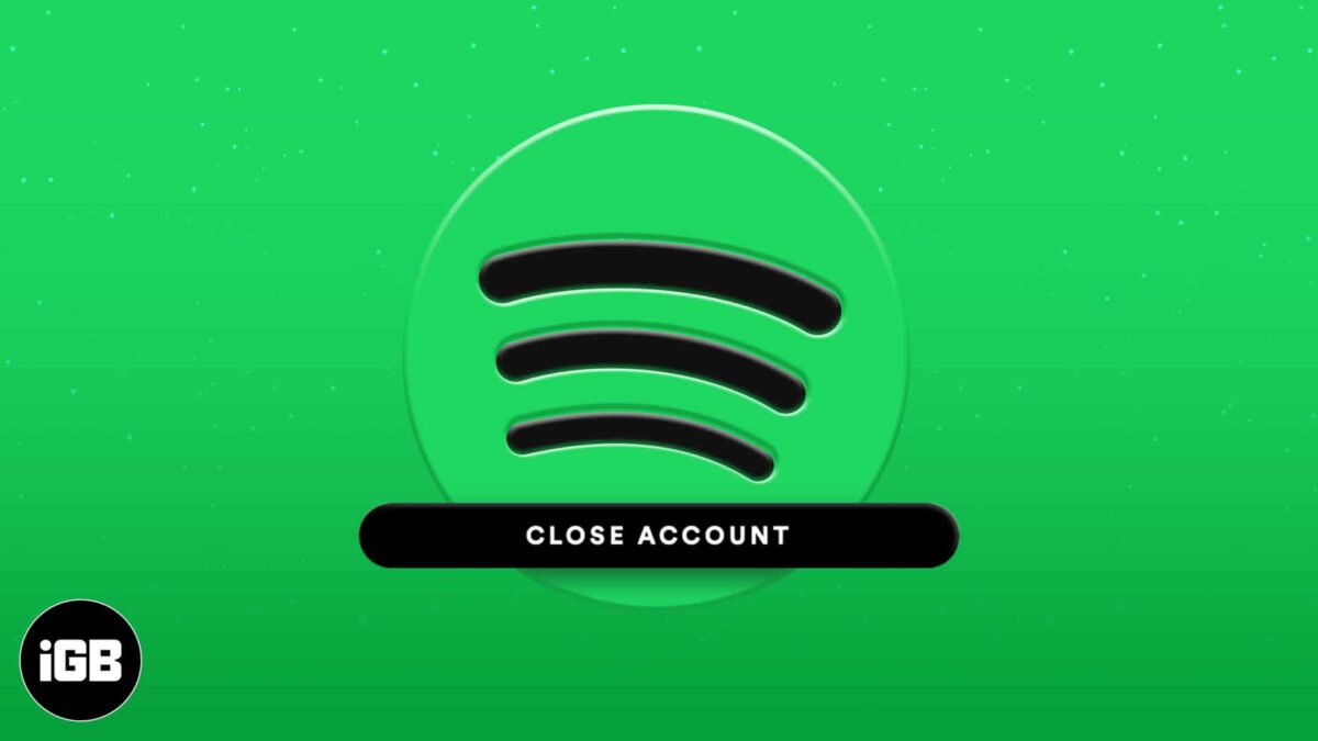 How to delete your spotify account from iphone and ipad