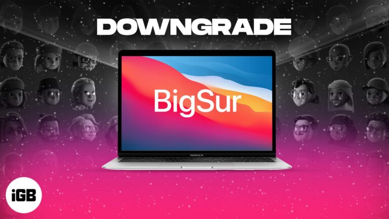 How to downgrade macOS Monterey beta to macOS Big Sur