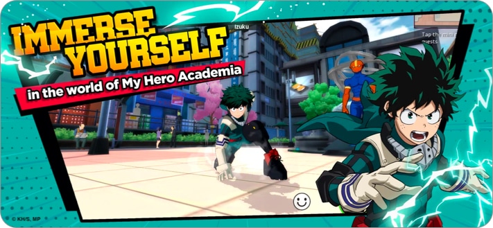 MHA- The Strongest Hero anime games for iOS