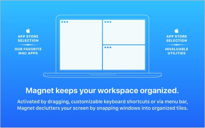 Magnet window manager app for Mac