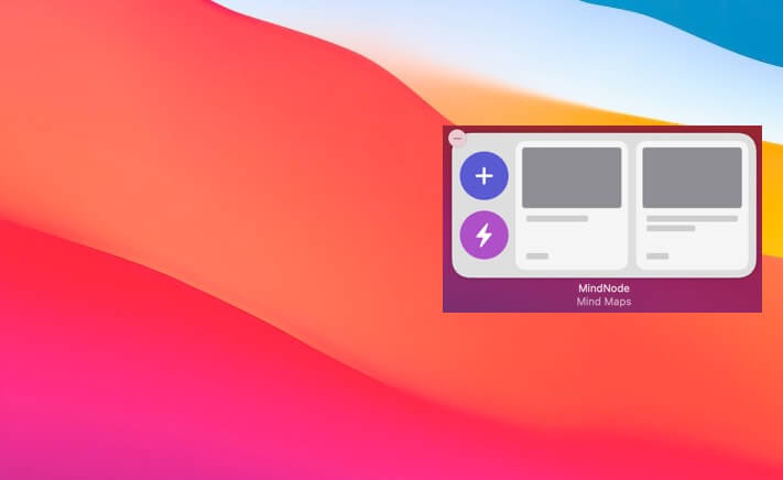 MindNode Widget for macOS