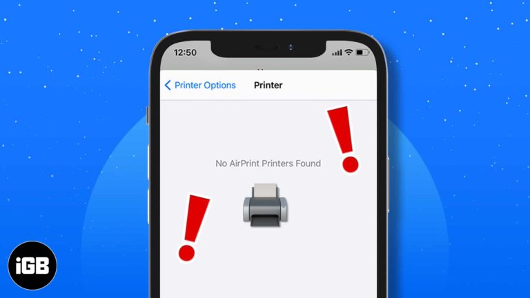 How to fix ‘no AirPrint printers found’ error on iPhone and Mac