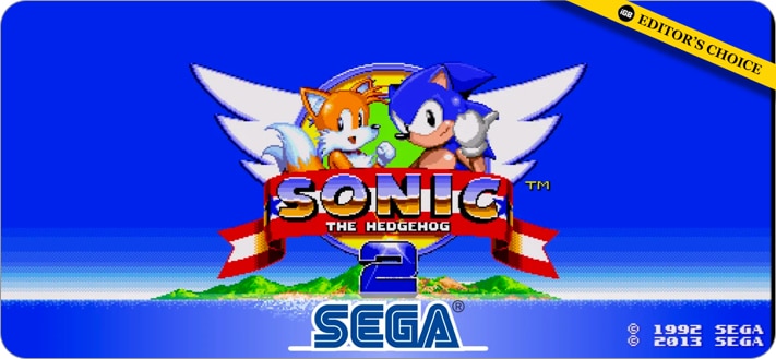 Sonic the Hedgehog 2 Classic retro game for iPhone and iPad