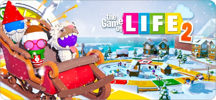Das Game of Life 2-Familienspiel auf dem iPhone