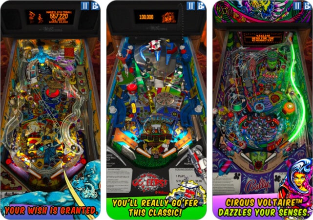Williams™ Pinball retro game for iPhone and iPad