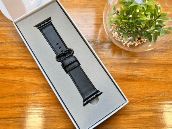 Alto apple watch leather band unboxed