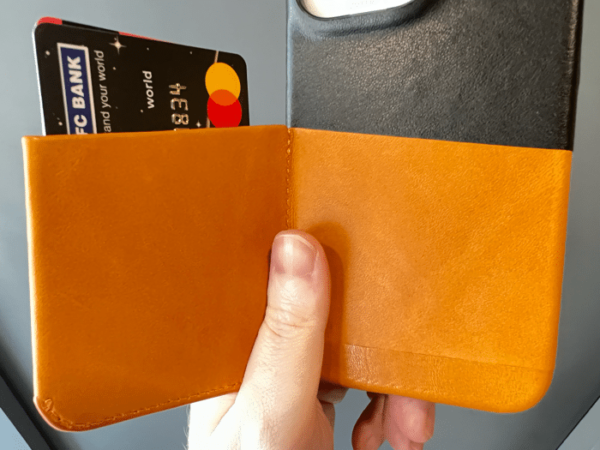 alto iphone 13 pro metro leather wallet card slot