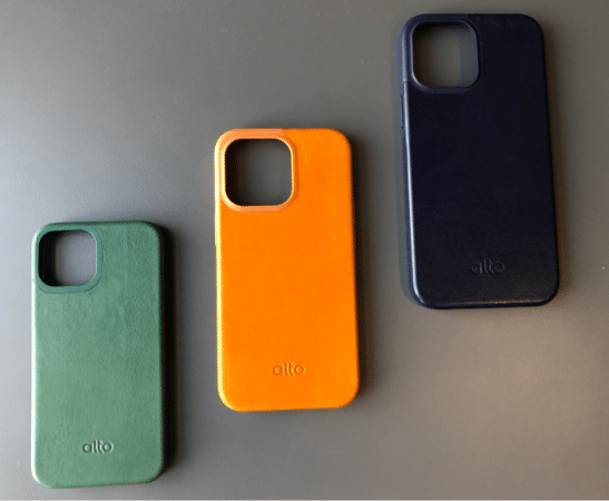 alto iphone 13 series original leather cases