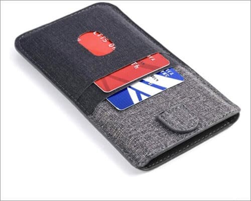 dockem luxe wallet sleeve for iphone xr
