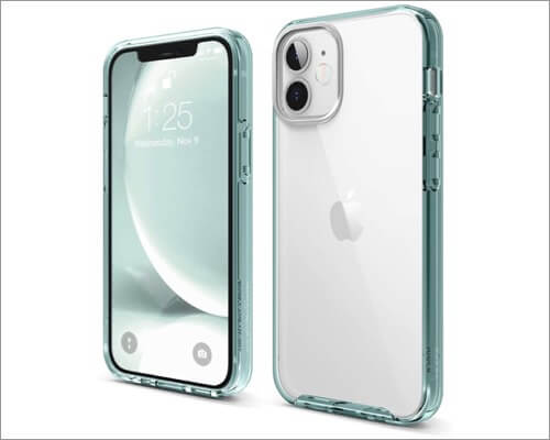elago Hybrid Clear Bumper Case for iPhone 12 Mini