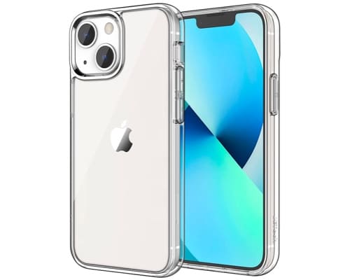 JETech clear case budgeted iPhone 13 mini bumper case